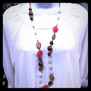 Gold Rustic Retro Necklace